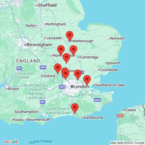Map of Recent Inspections