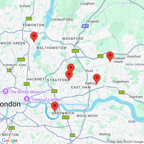 Map of Recent Inspections