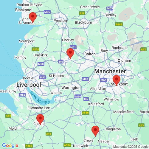 Map of Recent Inspections