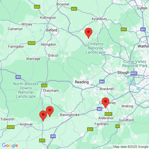 Map of Recent Inspections
