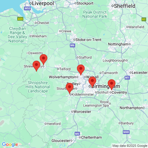 Map of Recent Inspections