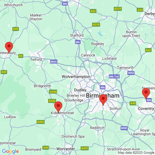 Map of Recent Inspections