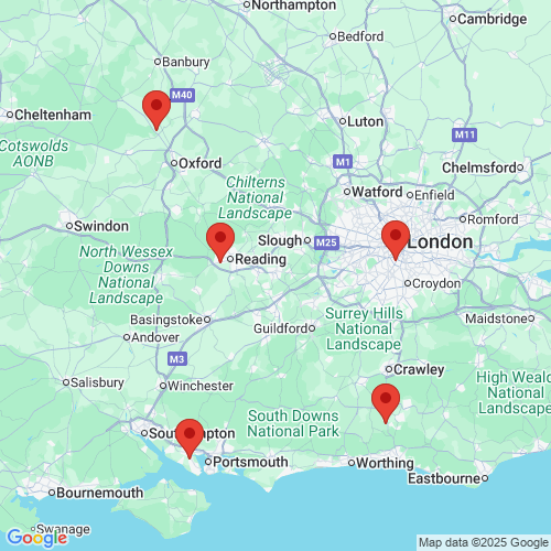 Map of Recent Inspections
