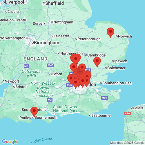 Map of Recent Inspections