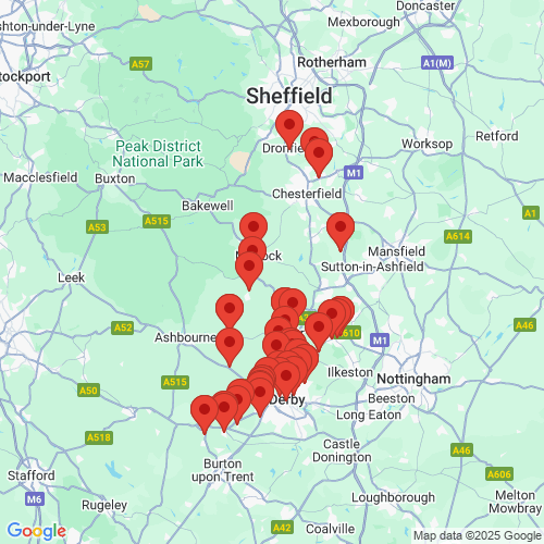 Map of Recent Inspections