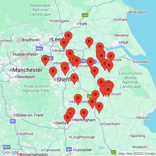 Map of Recent Inspections