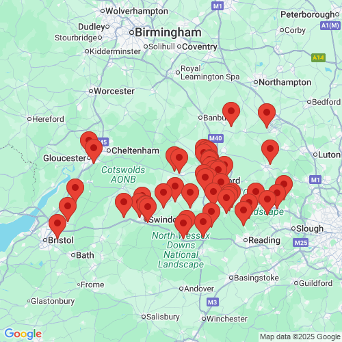 Map of Recent Inspections