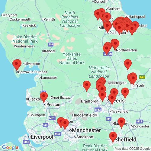 Map of Recent Inspections