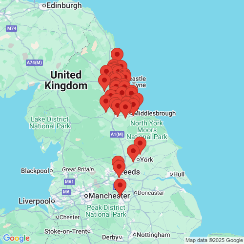 Map of Recent Inspections