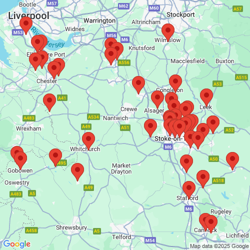 Map of Recent Inspections