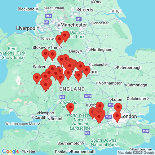 Map of Recent Inspections