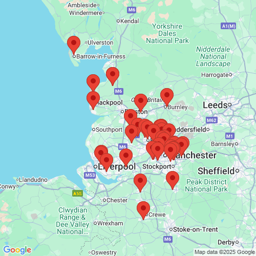 Map of Recent Inspections