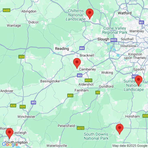 Map of Recent Inspections