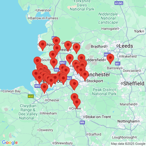 Map of Recent Inspections