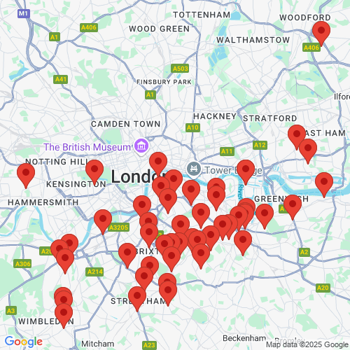 Map of Recent Inspections