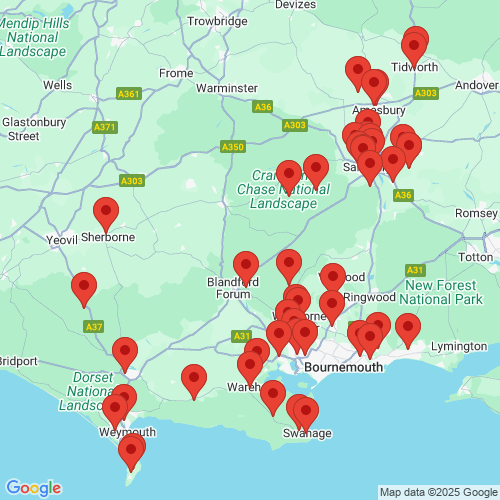 Map of Recent Inspections