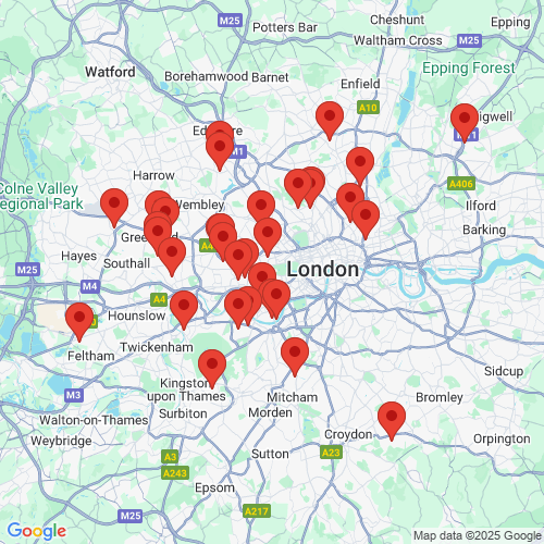 Map of Recent Inspections