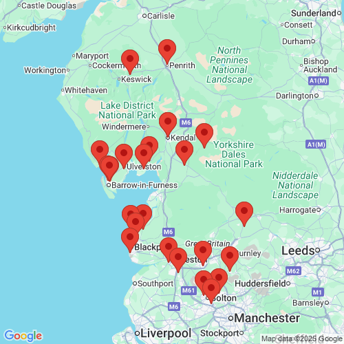 Map of Recent Inspections