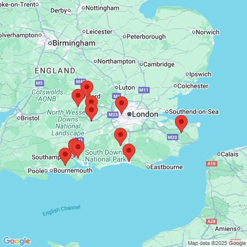 Map of Recent Inspections