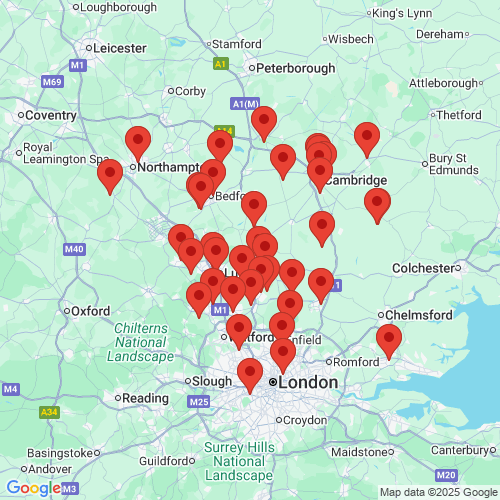 Map of Recent Inspections