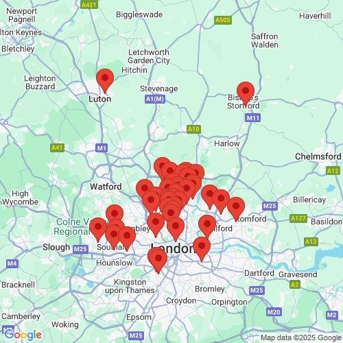 Map of Recent Inspections