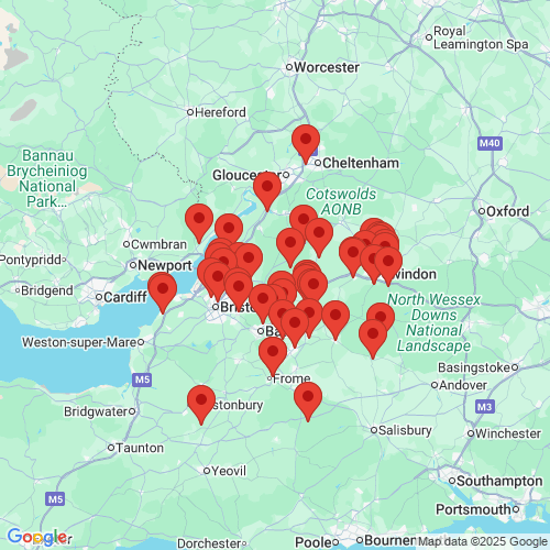 Map of Recent Inspections