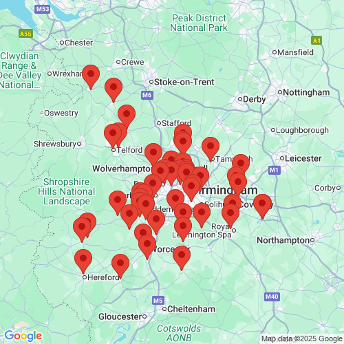 Map of Recent Inspections