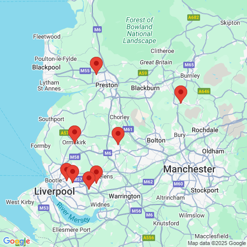 Map of Recent Inspections