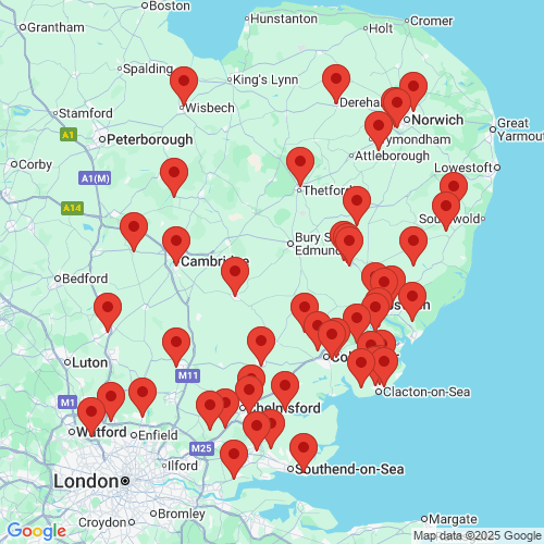 Map of Recent Inspections
