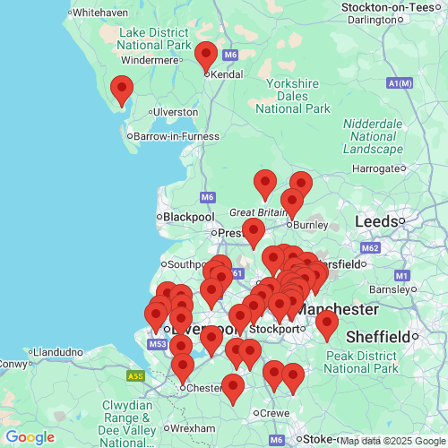 Map of Recent Inspections