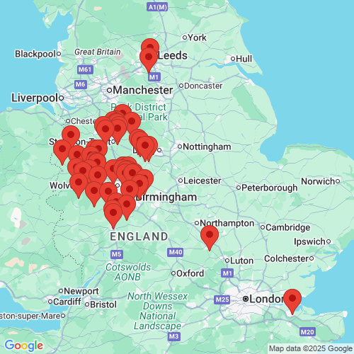 Map of Recent Inspections