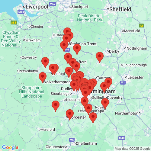 Map of Recent Inspections