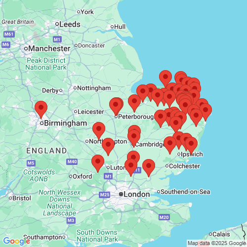 Map of Recent Inspections