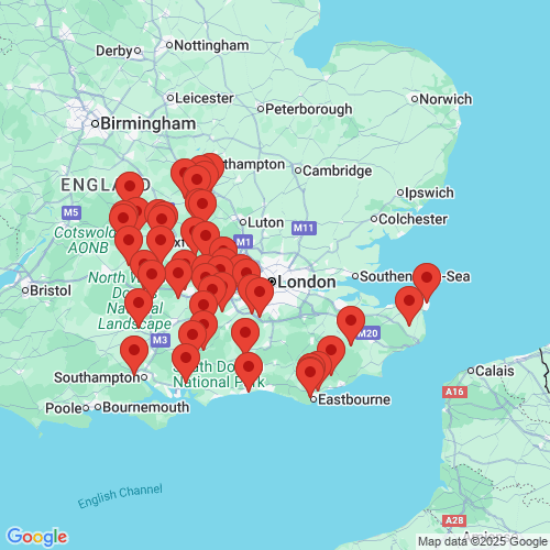 Map of Recent Inspections
