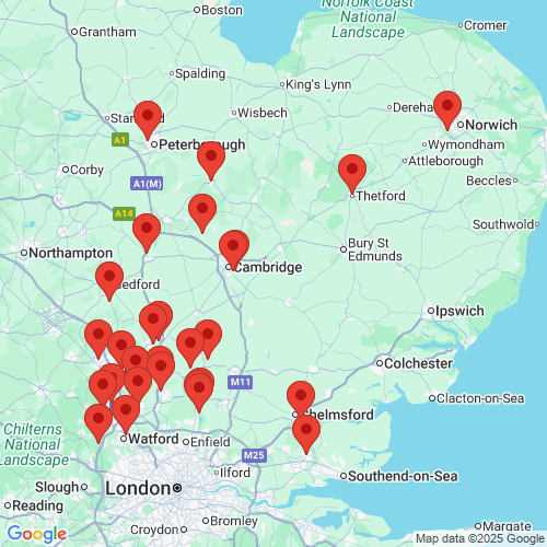 Map of Recent Inspections