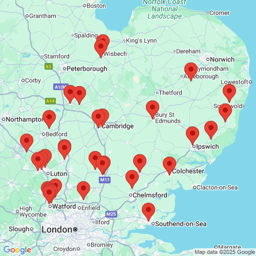 Map of Recent Inspections