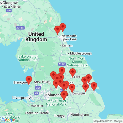 Map of Recent Inspections