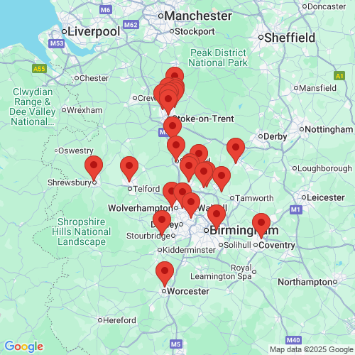 Map of Recent Inspections