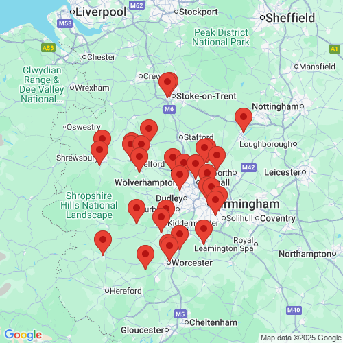 Map of Recent Inspections