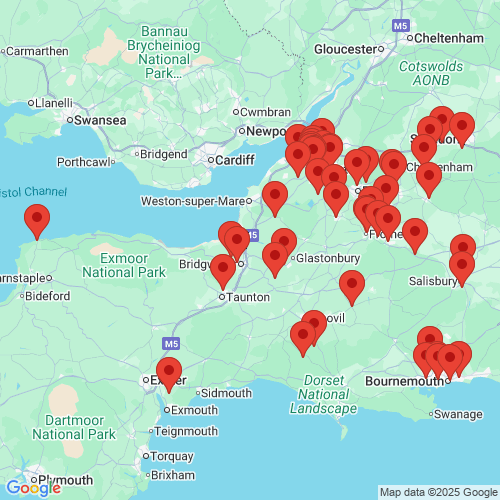 Map of Recent Inspections