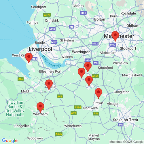 Map of Recent Inspections