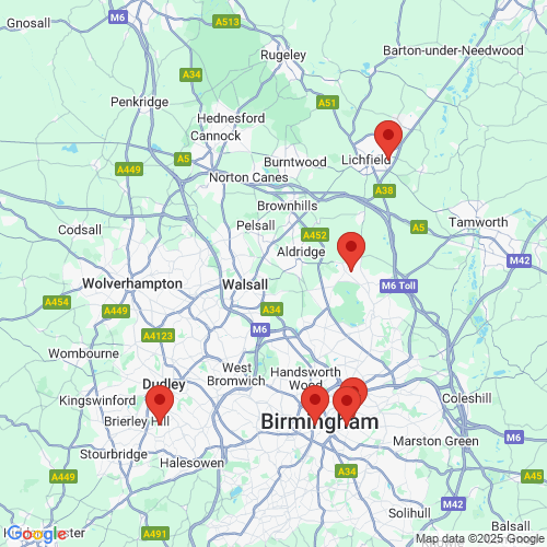 Map of Recent Inspections