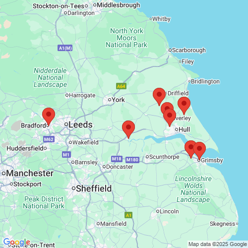 Map of Recent Inspections