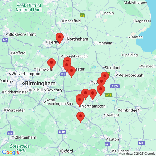 Map of Recent Inspections
