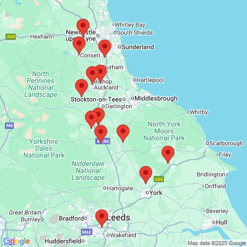 Map of Recent Inspections