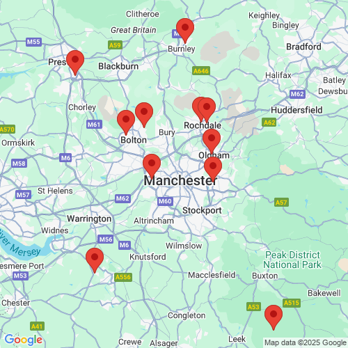Map of Recent Inspections