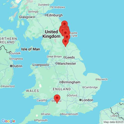 Map of Recent Inspections