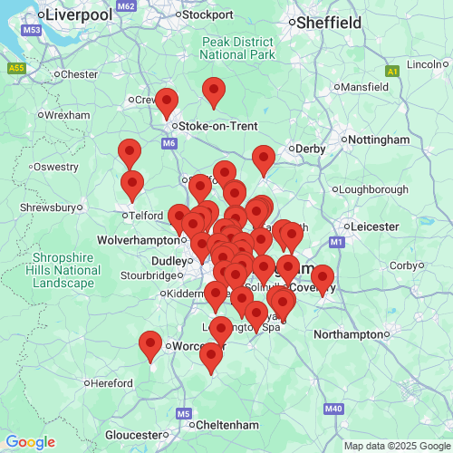 Map of Recent Inspections