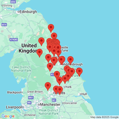 Map of Recent Inspections