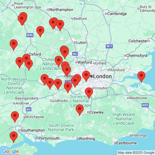Map of Recent Inspections
